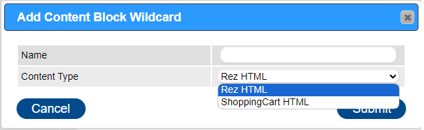 ContentBlockWildcardType